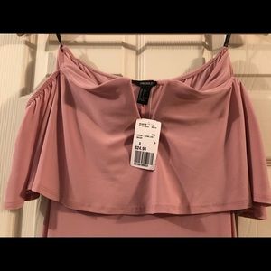 Forever 21 Dresses - Mauve off the shoulder maxi dress Forever 21 Dresses - Mauve off the shoulder maxi dress